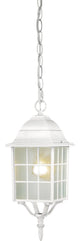 Nuvo 1-Light Adams Outdoor Light Fixture, White