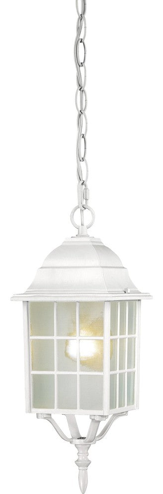 Nuvo 1-Light Adams Outdoor Light Fixture, White