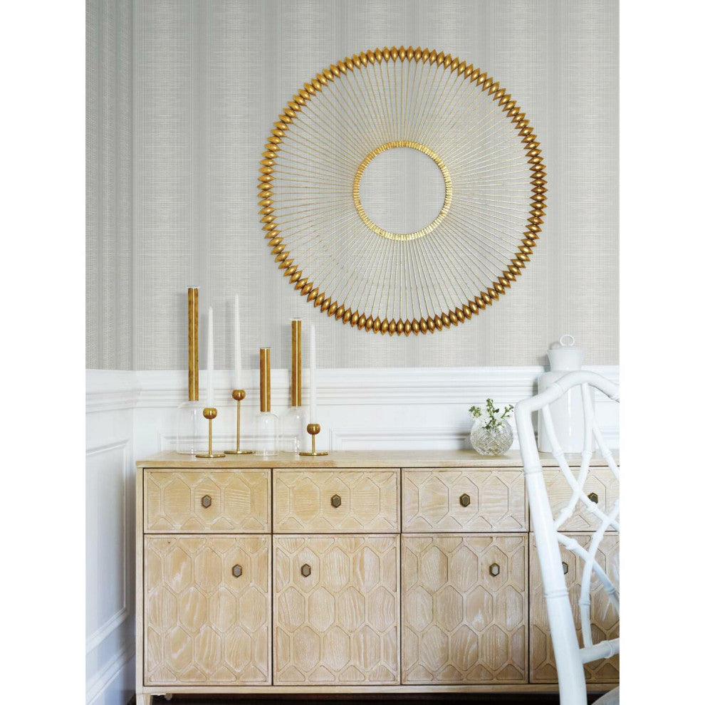 Silk Weave Stripe Wallpaper