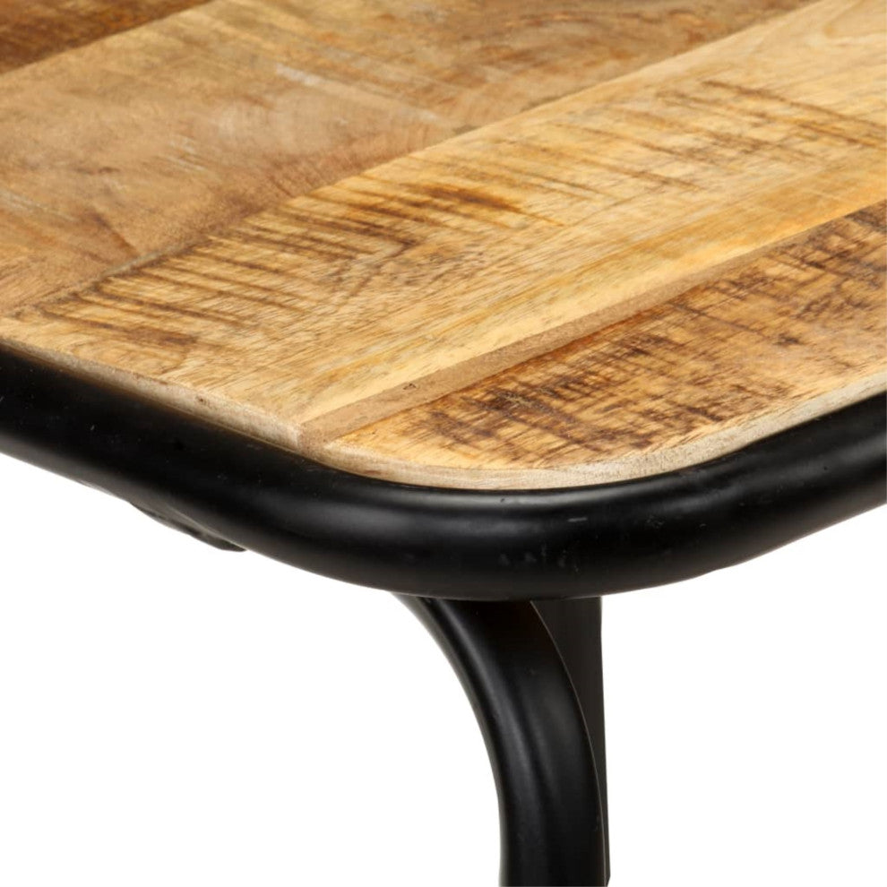 Vidaxl Bar Chairs 4-Piece Solid Mango Wood