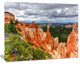 Bryce Canyon National Park, Landscape Canvas Art Print, 20"x12"