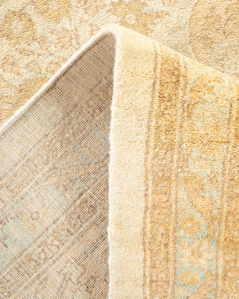 Alaina, One-of-a-Kind Hand-Knotted Area Rug Ivory, 8'4"x10'4"