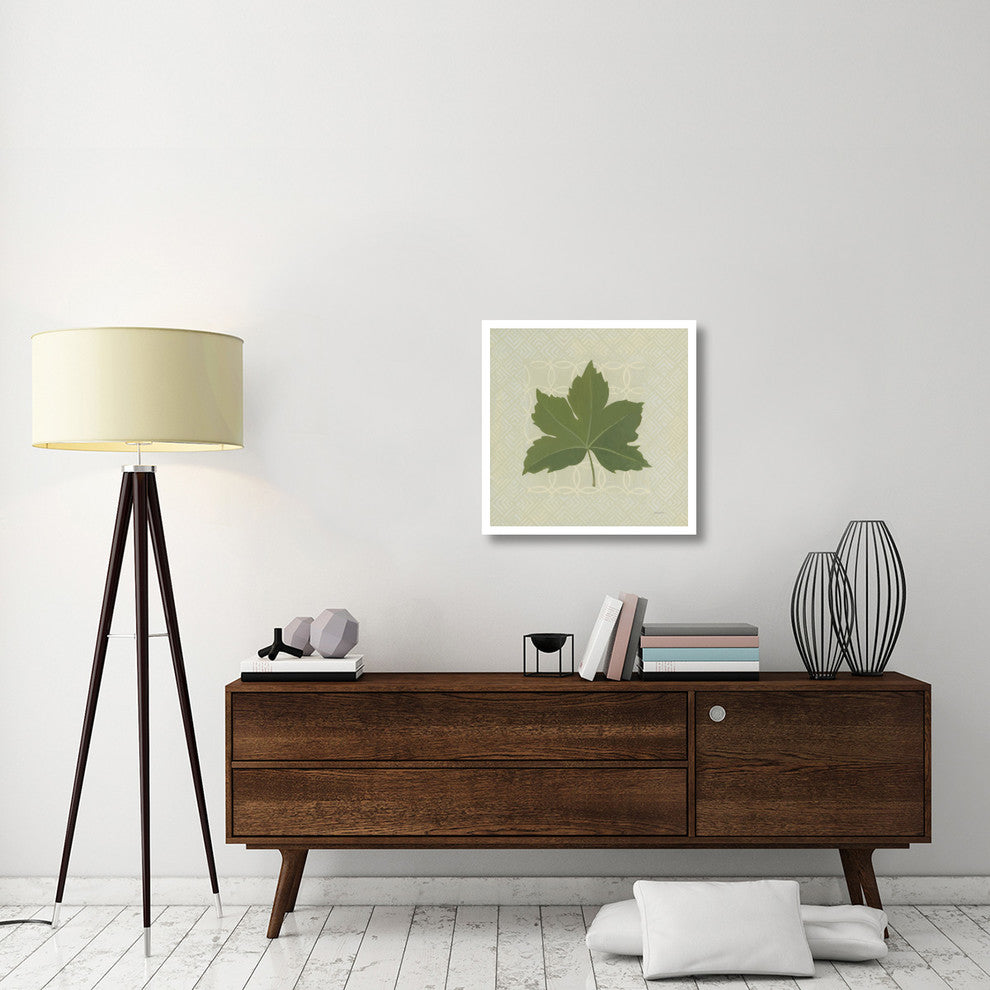 "Forest Leaves I no Lines" Digital Paper Print by Kathrine Lovell, 26"x26"
