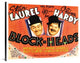 "Laurel & Hardy - Block-Heads, 1938" Canvas by Hollywood Photo Archive, 40x31"