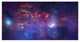 "NASA's Great Observatories Examine Galactic Center Region" Paper Art, 26"x14"