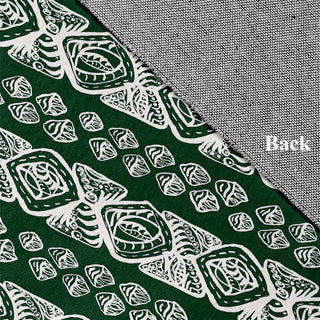Tribal Geo Rug, Green, 5'x7'