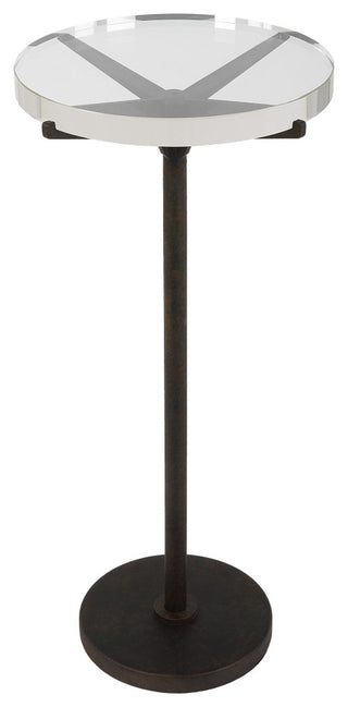 Uttermost Forge Industrial Accent Table