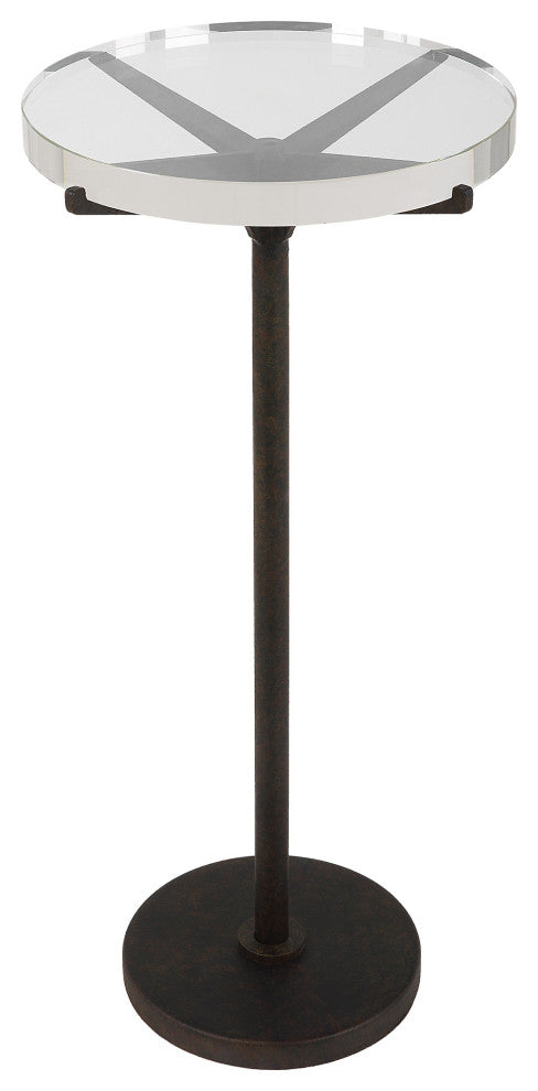 Uttermost Forge Industrial Accent Table