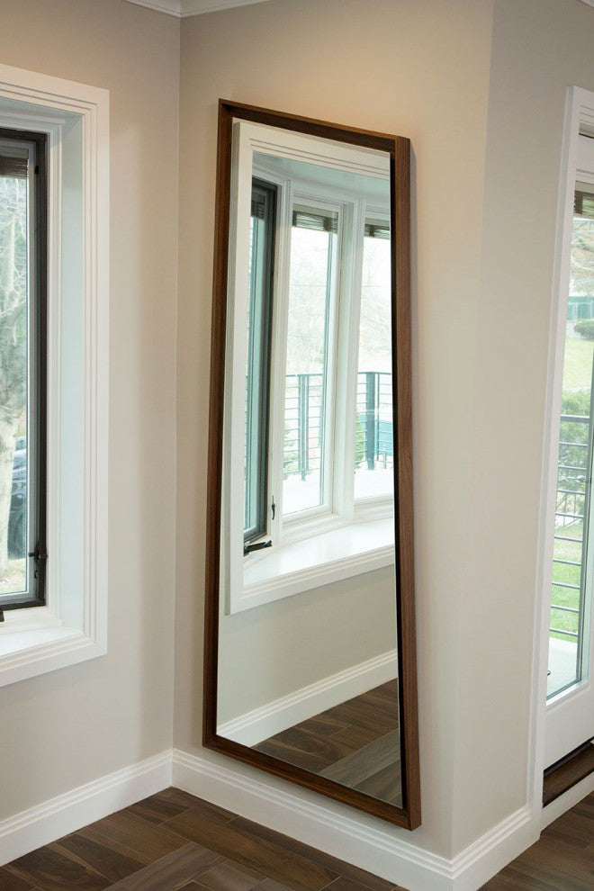 Speculo Walnut Wall Mirror