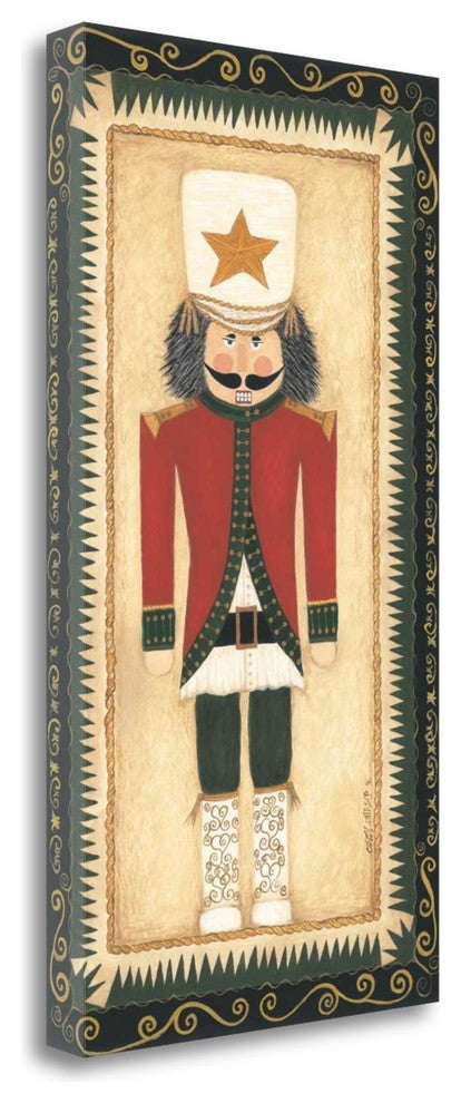 "Nutcracker I" By Cindy Shamp,Ready to Hang Giclee Print on Gallery Wrap Canvas