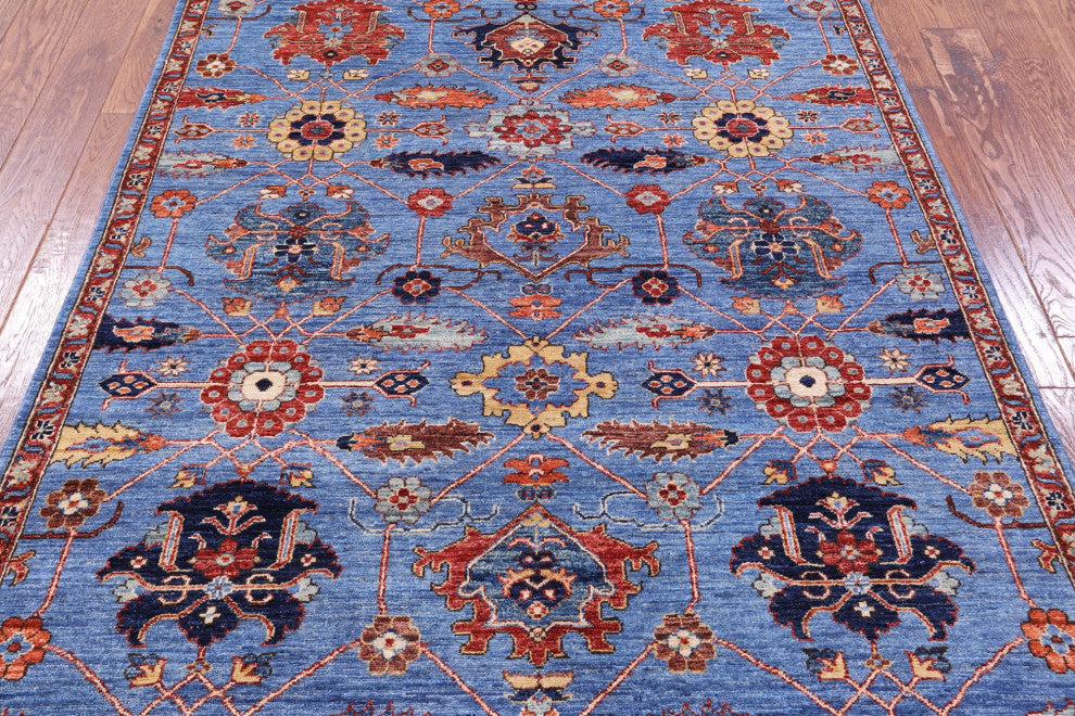 Persian Fine Serapi Handmade Wool Rug 5' 0" X 6' 9" - Q12869