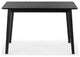 Safavieh Couture Bellalexa 48" Wood Dining Table, Black