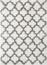 Noori Rug Shag Ava Ivory/Grey Rug