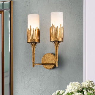 Fragment Sconce in Bone Finish