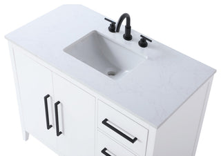 Elegant Lighting VF29342 Millie 42" - Gray