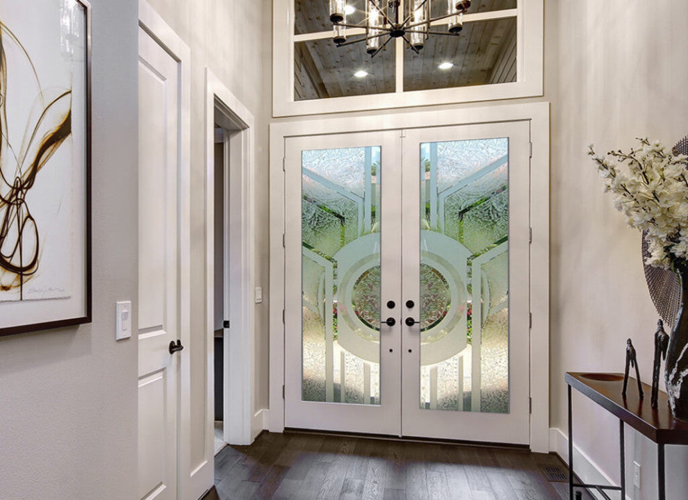 Front Door - Sun Odyssey - Fiberglass Grain - 36" x 96" - Book/Slab Door