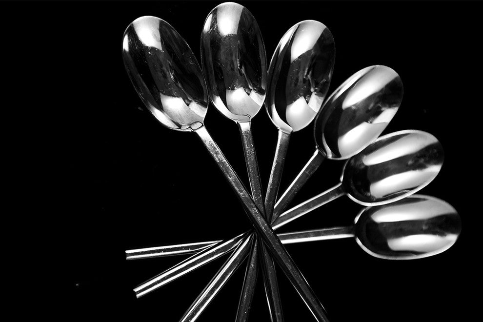"Silver Spoon" Wood, 20"x30"