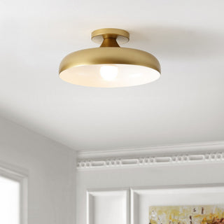 Safavieh Willet Flush Mount Painted Gold