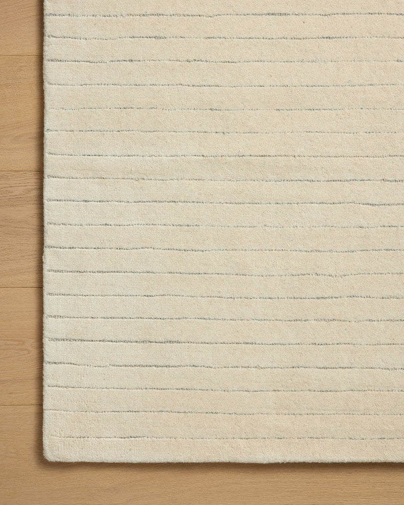 Chris Loves Julia x Loloi Henry Ivory / Dove 8'-6" x 11'-6" Area Rug