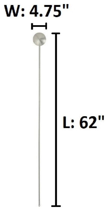 Electrical Box Extension w/ Chrome Finish, Matte Nickel