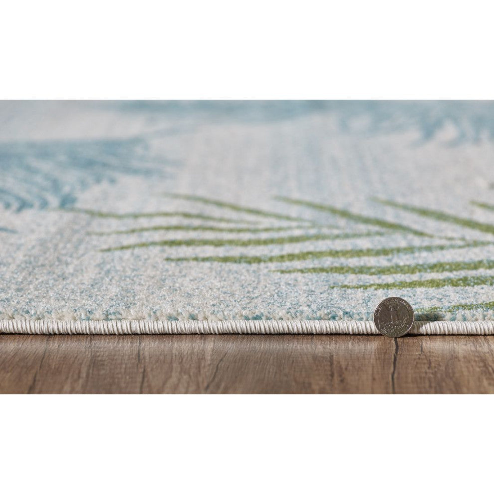 KAS Stella 6267 Spa Fauna Area Rug, 7'10"x10'10"
