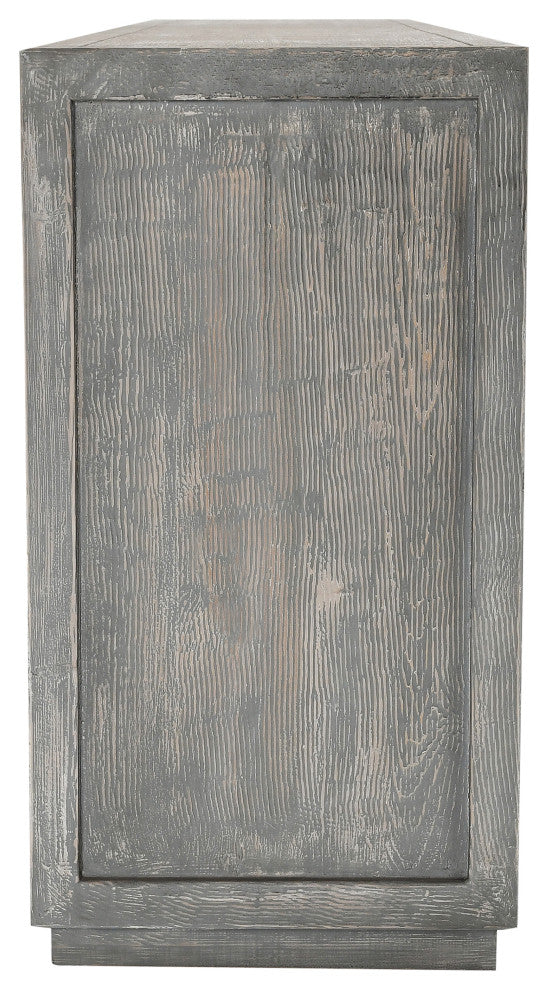 Jonas 6-Door Sideboard Antique Blue by Kosas Home