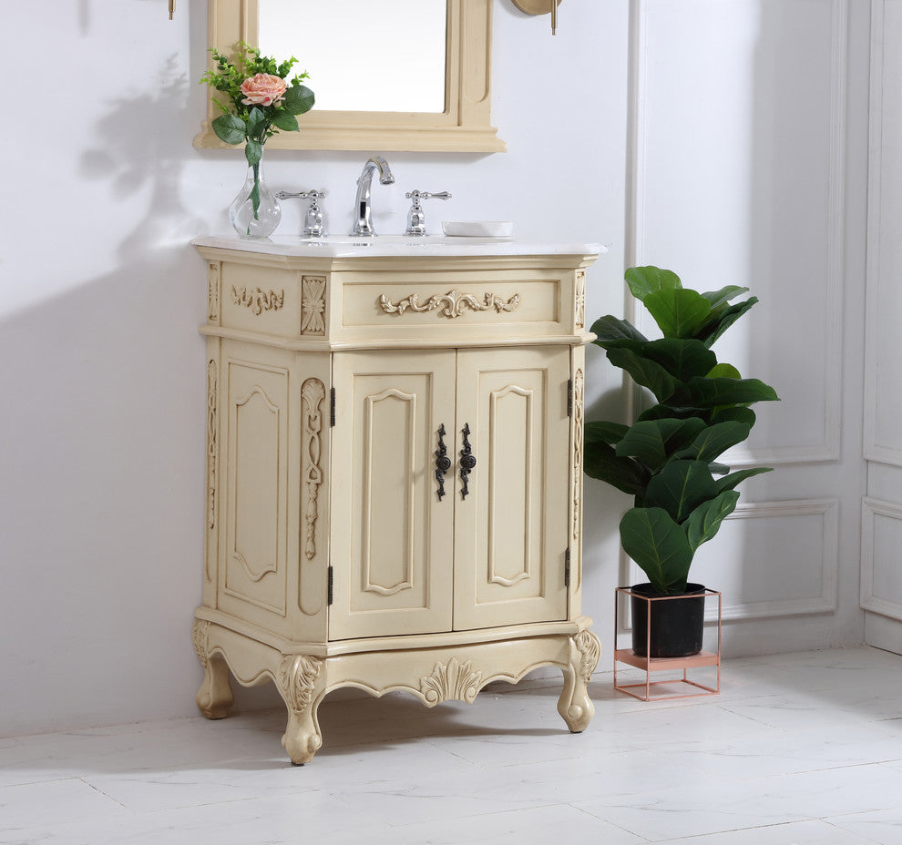 24" Single Bathroom Vanity Set