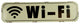 Metal Wifi Sign
