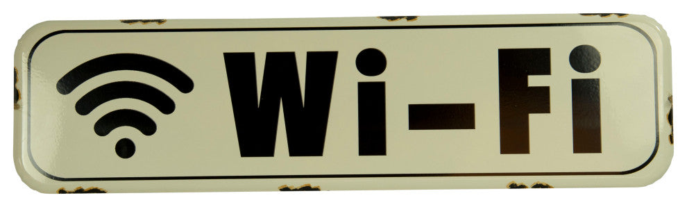Metal Wifi Sign