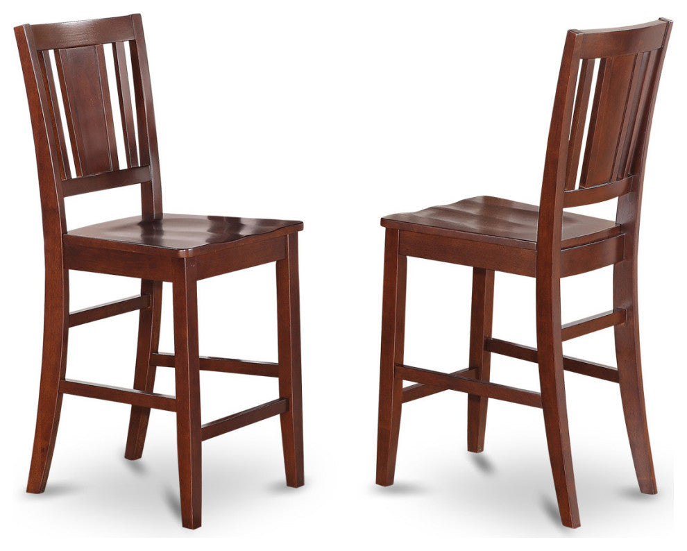3 Pc Pub Table Set Dinette Table And 2 Counter Height Dining Chair