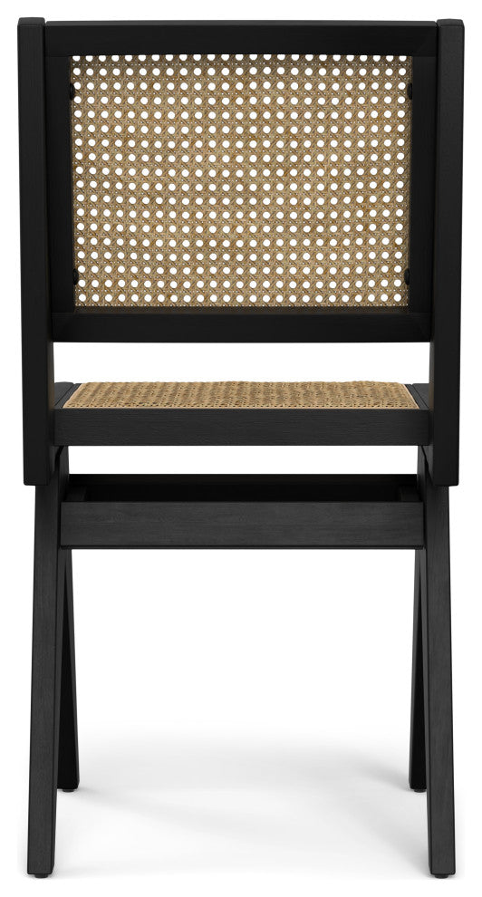 Regina Dining Chair (Set of 2) in Black