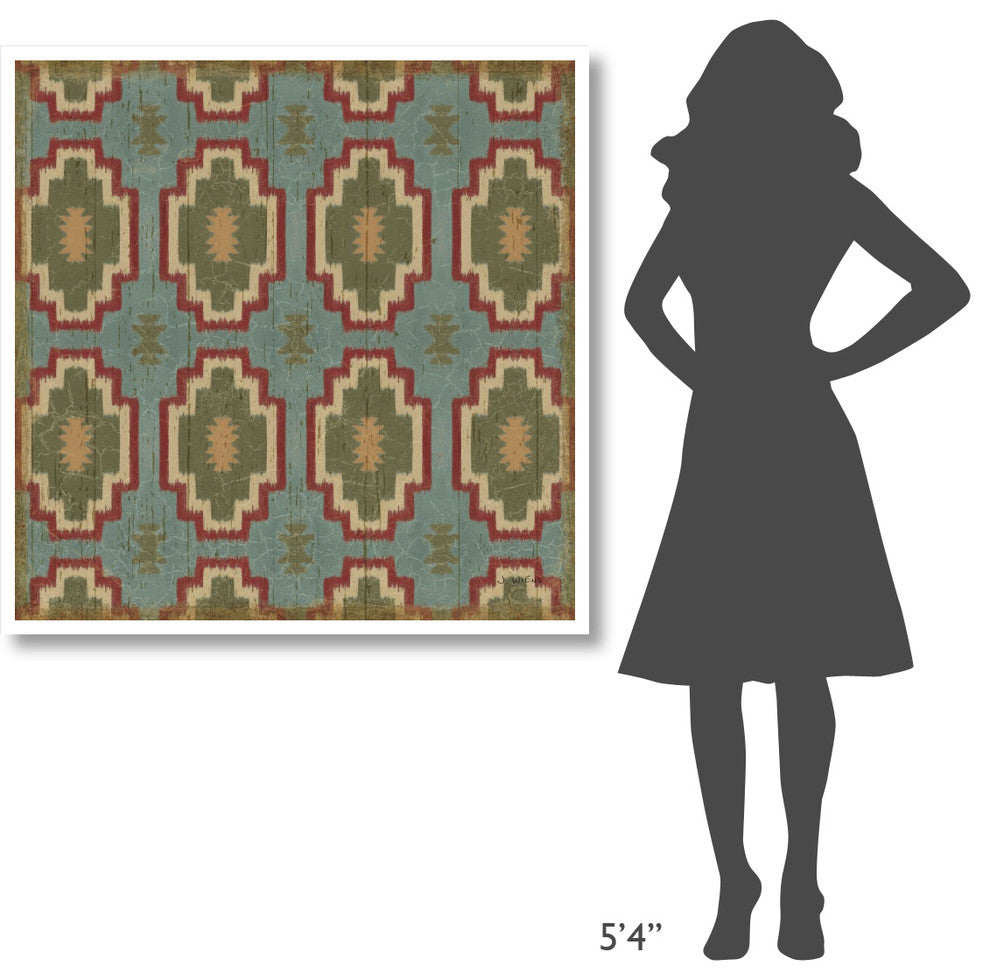 "Country Mood Tile III" Digital Paper Print by James Wiens, 42"x42"