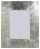 5"x7" Photo Frame, Silver Finish With Leaf Design