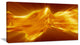 Plasmas and Liquid With Fiery Shine, Abstract Canvas Wall Art Print, 32"x16"