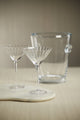 Malden Optic Martini Glasses, Set of 4, Clear