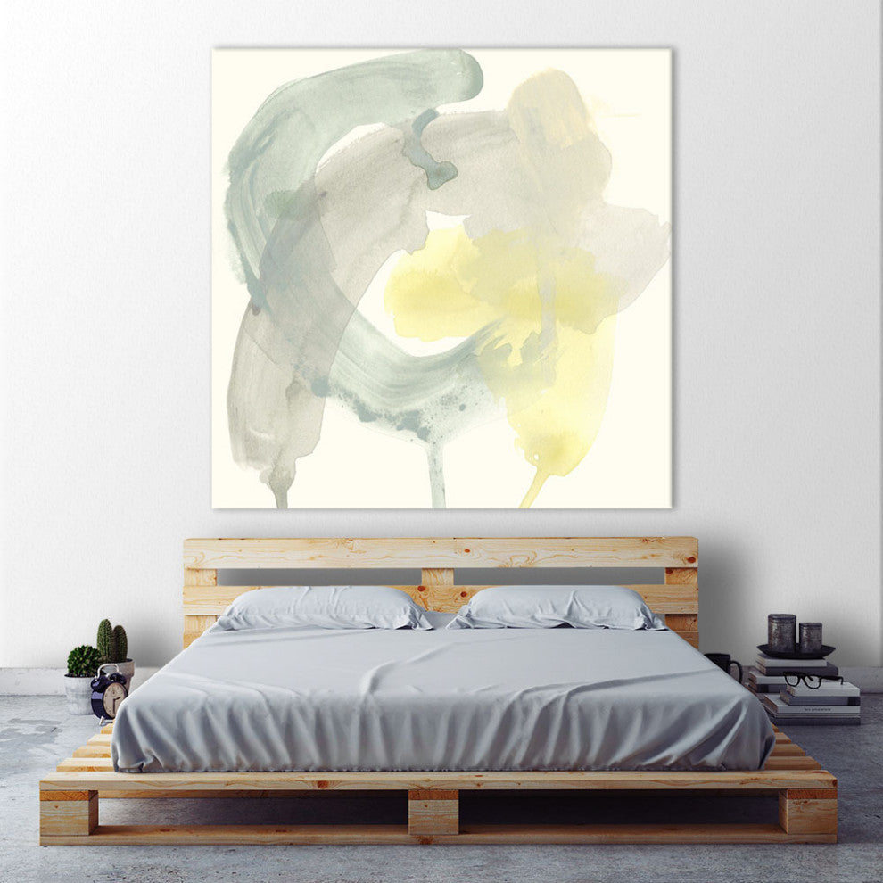 "Lunar Sunrise II" Fine Art Giant Canvas Print, 54"x54"