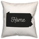 Pennsylvania Home 18x18 Spun Poly Pillow