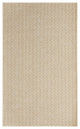 Nourison Tulum 3' x 5' Cream Outdoor Rug