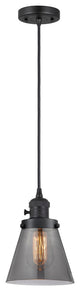 INNOVATIONS 201CSW-BK-G63 1-Light Mini Pendant Matte Black
