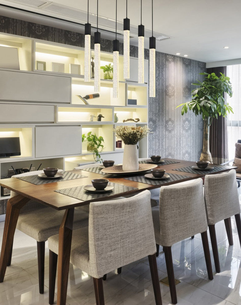 Wade 6-Light Pendant, Black