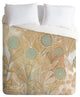 Deny Designs Cori Dantini Blue Floral Duvet Cover - Lightweight