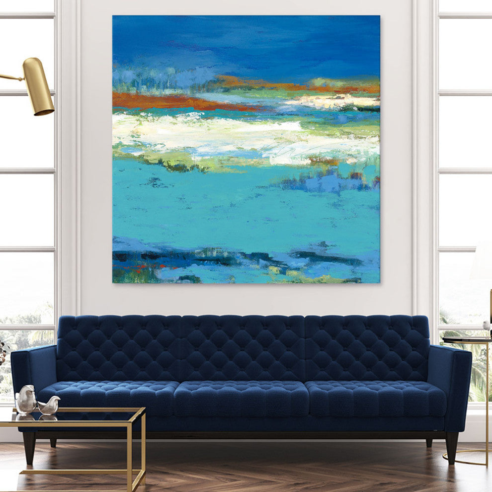 "Aisle of White" Fine Art Giant Canvas Print, 54"x54"