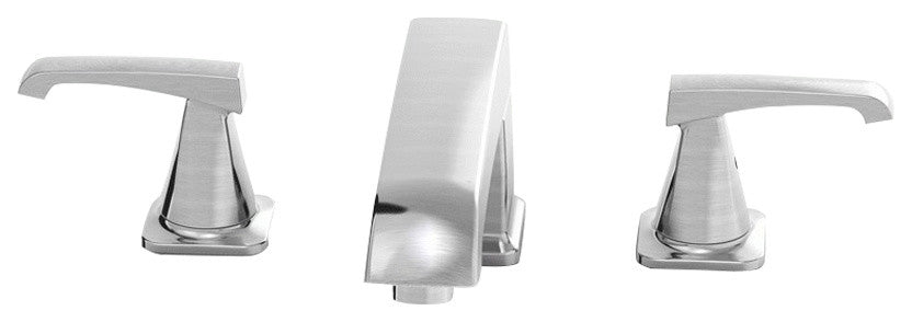Parmir Vanity Widespread Double Handle Faucet, Passion Series