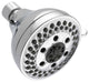 Chrome 5-Spray Shower Head