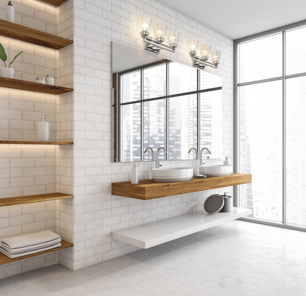 Z-LITE 3-Light Vanity, Chrome