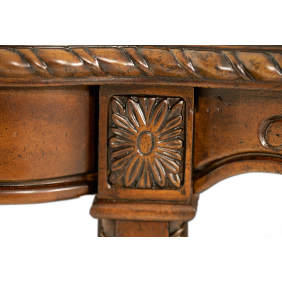 Windsor Court Sofa Table, Vintage Fruitwood