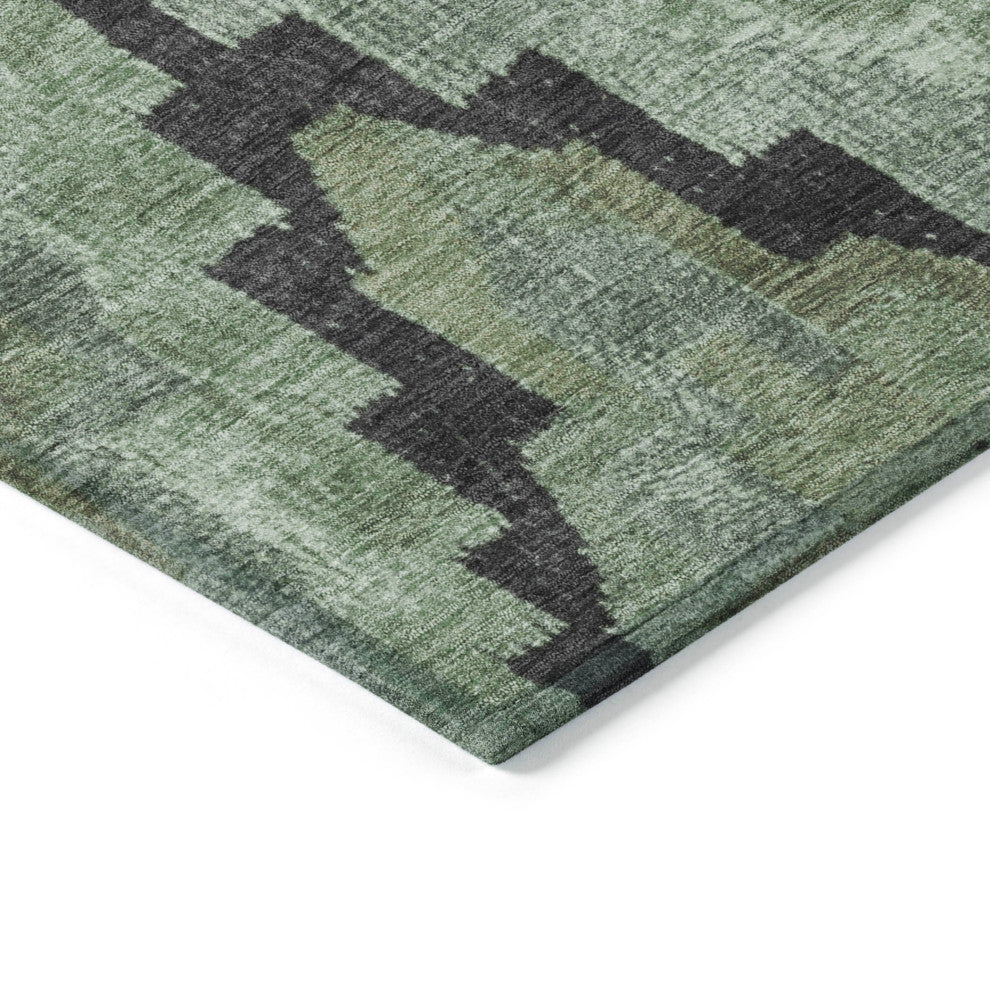 Machine Washable Indoor/Outdoor Chantille ACN1894 Aloe 10' x 14' Rug