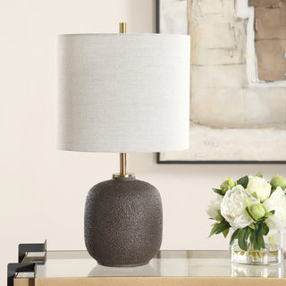 Uttermost 30462-1 Blacktop 22" Tall Buffet Table Lamp - Multi-Colored