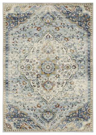 Branson Br01A Blue/Multi 3'3"x5' Rug