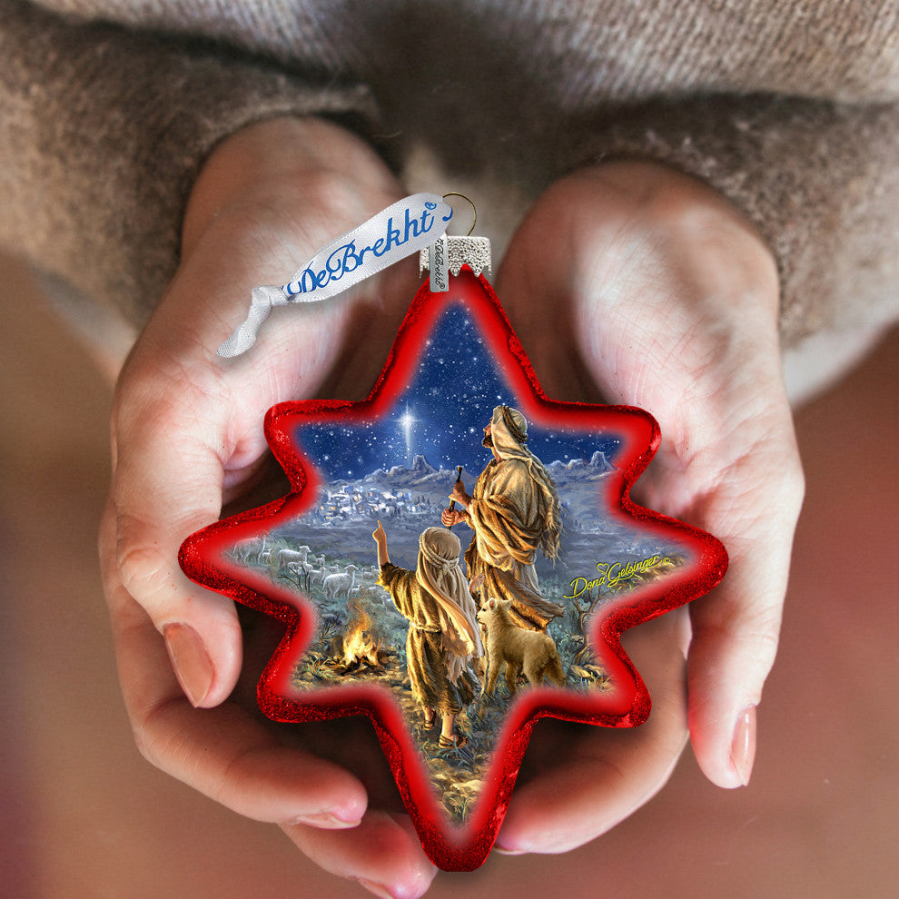Guiding Light Glass Ornament